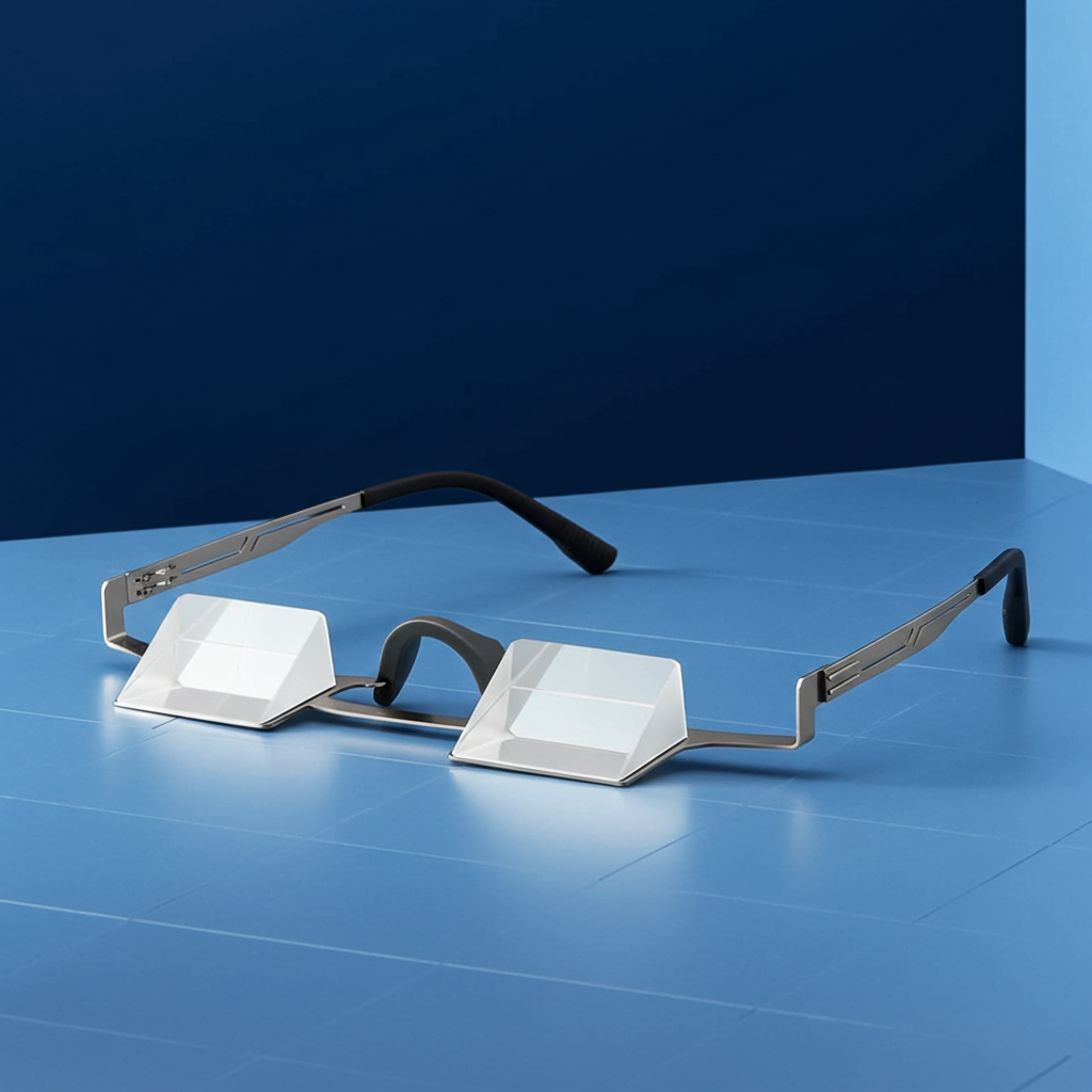 Climbing glasses. Metal frame